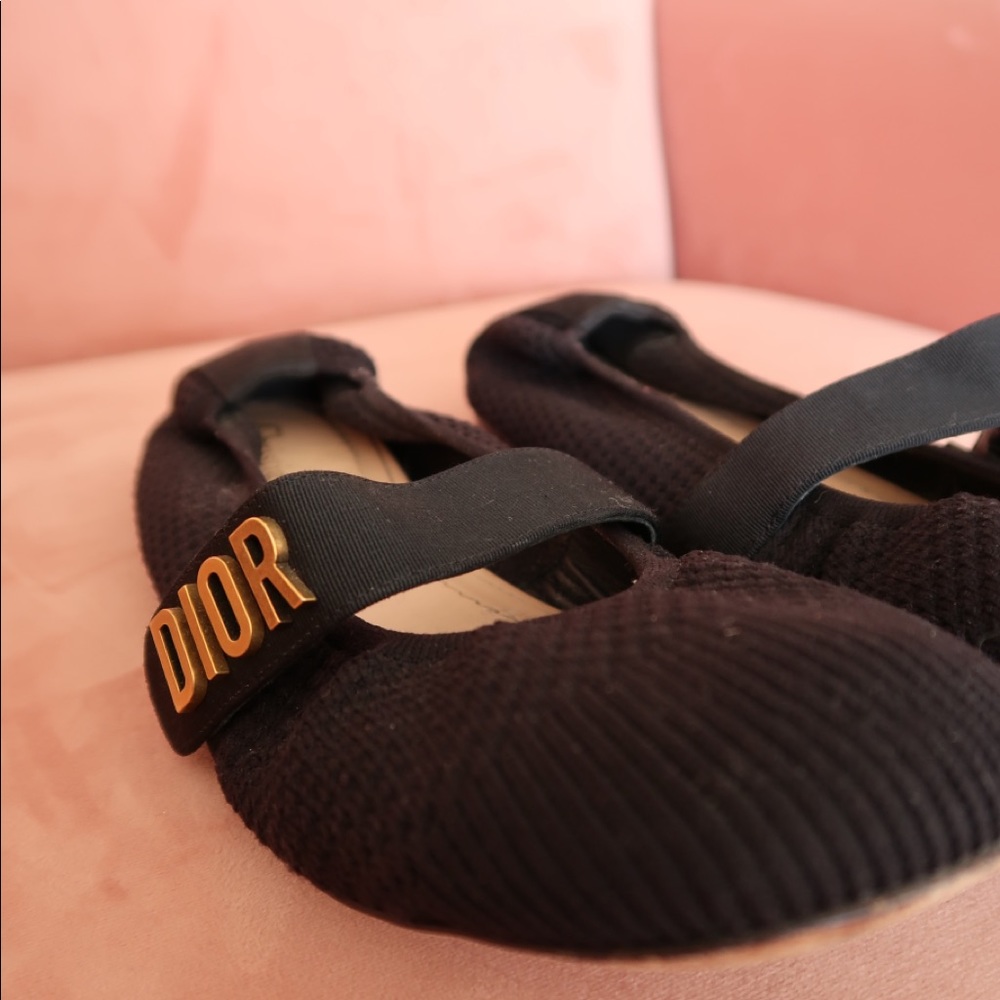 Dior ballet flats